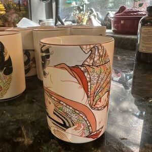 1950’s Vintage Erotic Japanese Cups.. 4.5”; perfect Condition